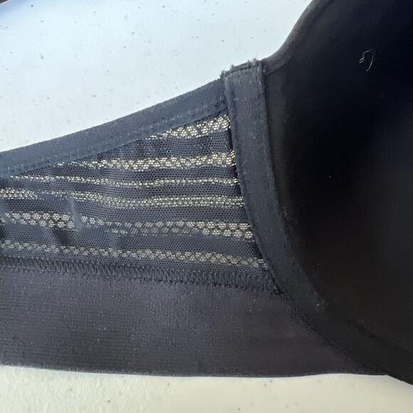 Maidenform Womans 34 C Underwire Molded Bra 34C t shirt lined black convertible - Picture 13 of 16